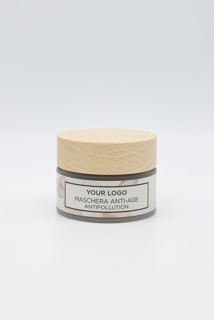 Maschera anti age antipollution